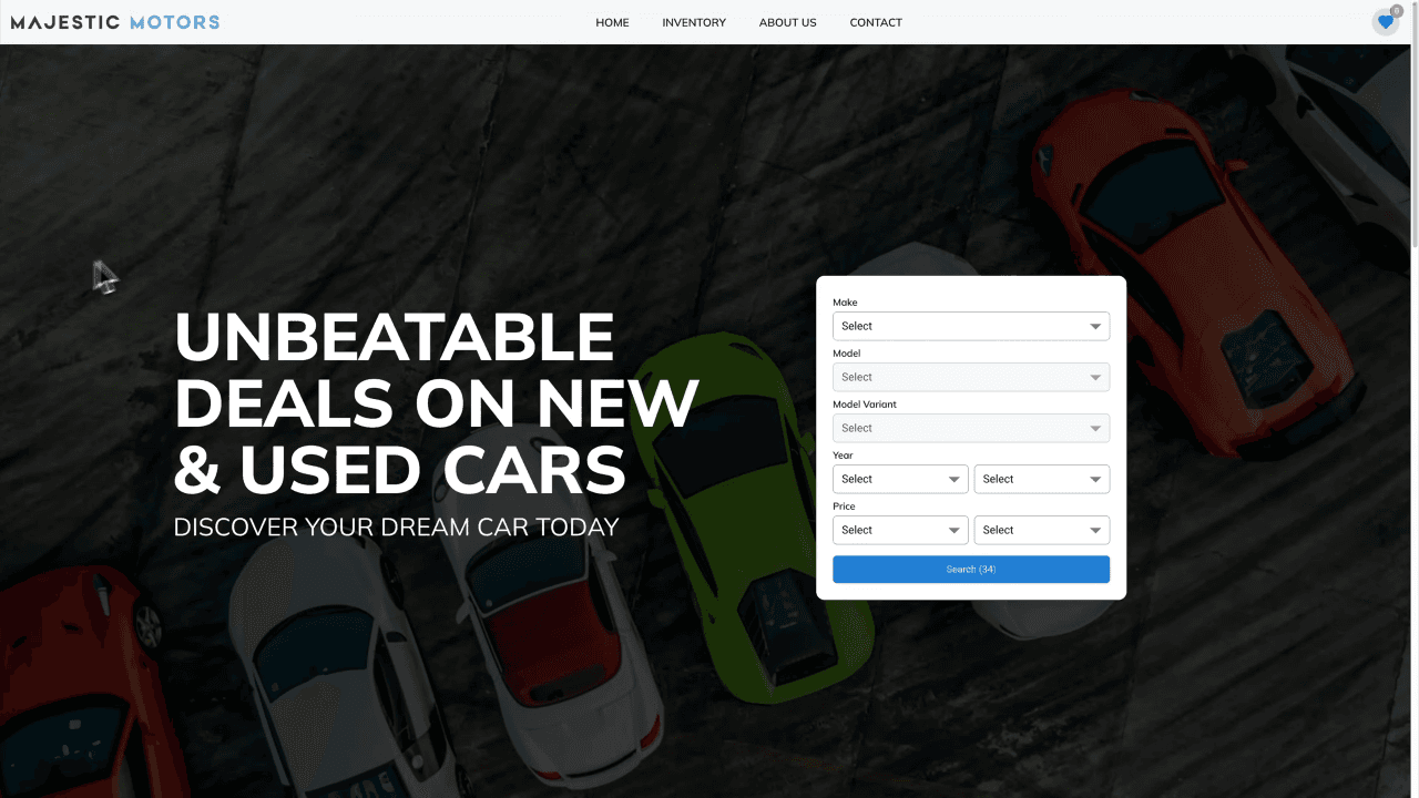 Car Dealer Website