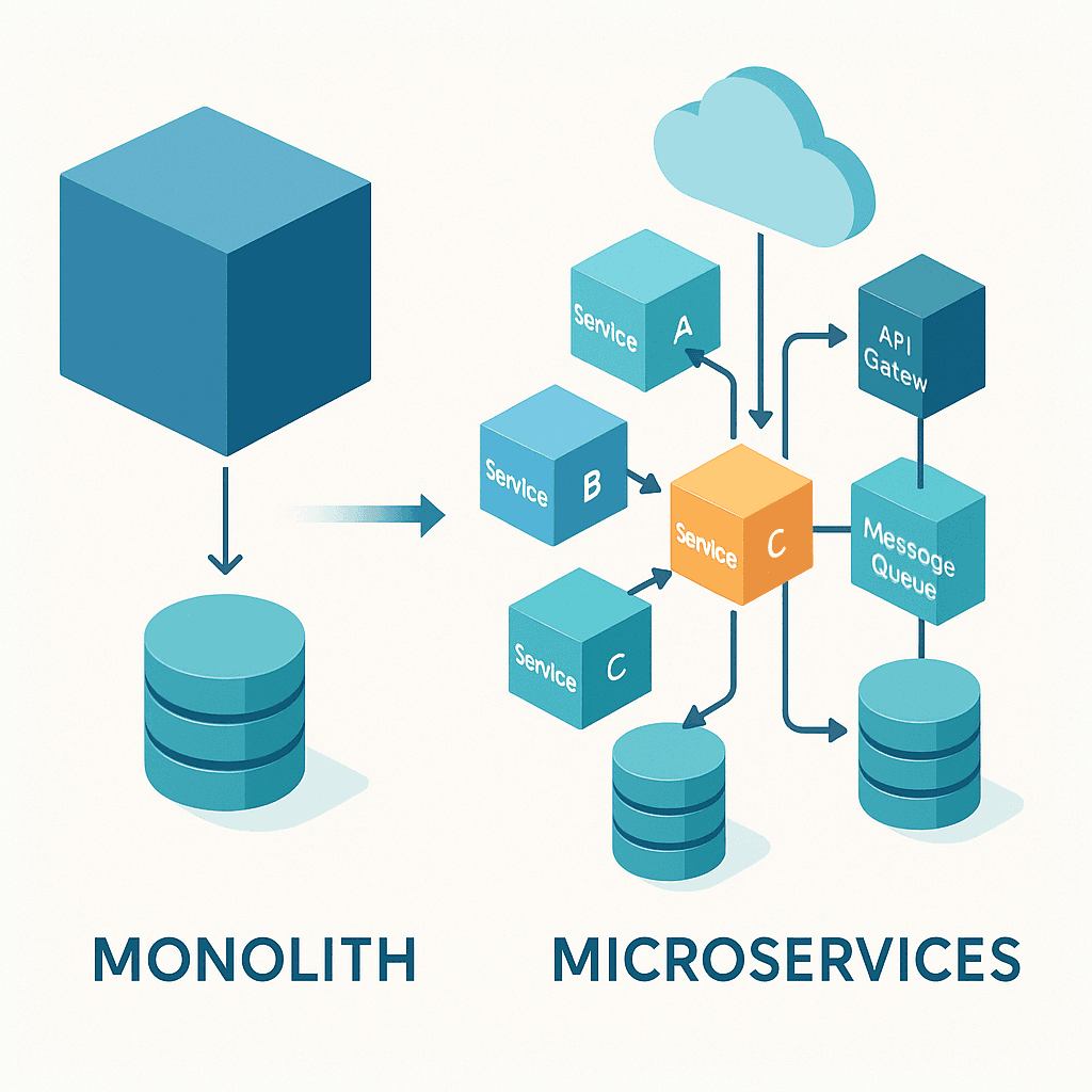Microservices Architecture: From Monolith to Distributed Systems