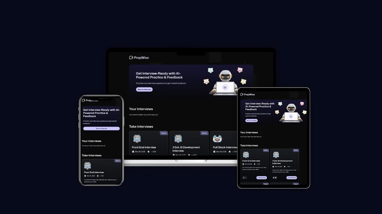 PrepWise Dashboard